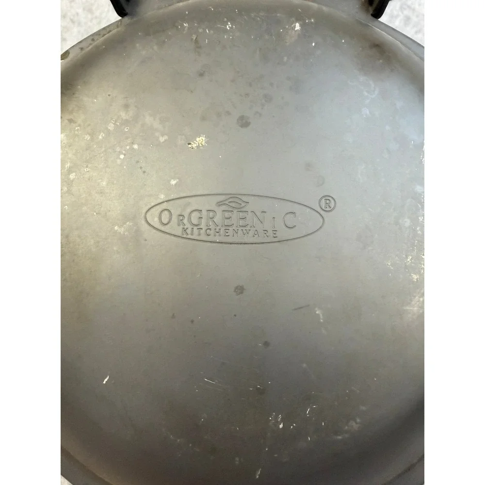 Orgreenic Non-Stick Flip Pan Double Sided Omelette Pancake Maker Green Ceramic